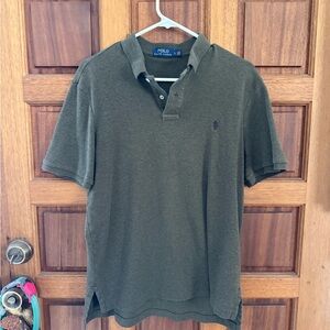 Ralph Lauren Men's Olive Polo Shirt